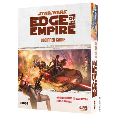 Edge, Star Wars Edge of the Empire RPG: Beginner Game, RPG, Ages 12 plus, 3-5 Pl