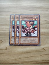 Yu-Gi-Oh! - Element Dragon 3X - Complete Playset