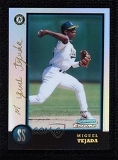 1998 Bowman Chrome Miguel Tejada #205 4i4