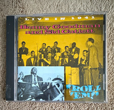 Vintage Jazz Classics Roll 'em Live: 1941 Benny Goodman & Sid Catlett CD 1991