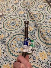 Brasscraft 3/8 in Compression x 1/2 in x 30 in Braided Polymer Faucet Connector