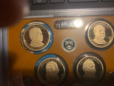 2012-S Proof Presidential Dollar Set No Box or COA