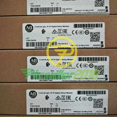 New Factory Sealed Allen Bradley 1756-OW16I SER A ControlLogix 16 Pt Module