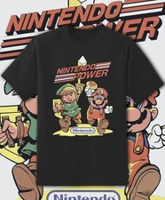 Nintendo Power Mario & Link  T Shirt Youth M - Adult 6XL Fast Ship!