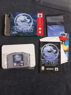 Mortal Kombat Mythologies: Sub-Zero, Nintendo 64 CIB, NTSC Version