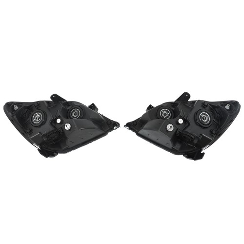 LABLT Headlights Assy For 2005-2010 Honda Odyssey Black Halogen Right&Left Side - Foto 3 di 8