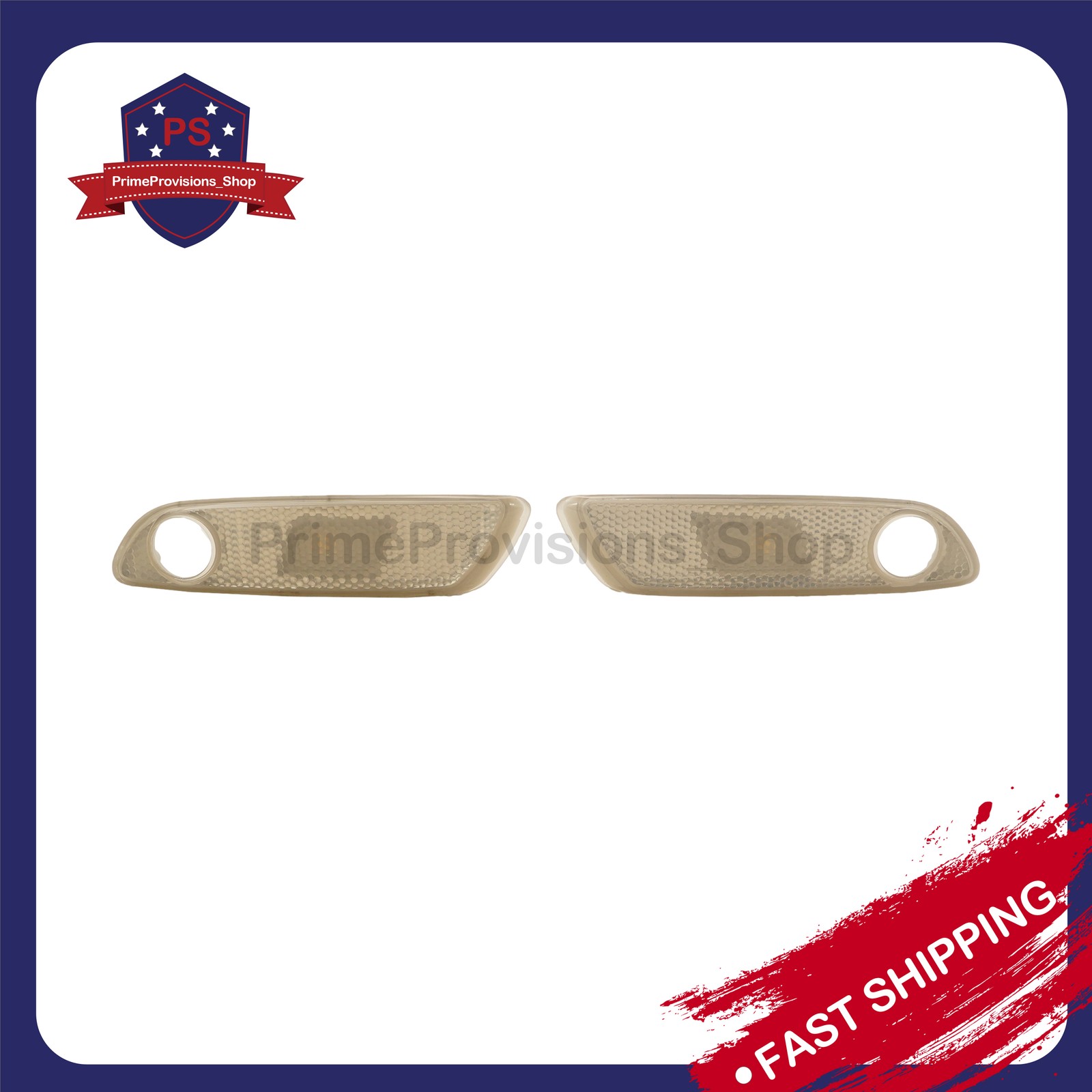 NEW Pair Front Fender Side Marker Lights For 10-19 Rolls-Royce Ghost Wraith Dawn