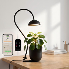 10W Full Spectrum LED Plant Light Auto Timer Smart Grow Lights for Indoor Plants