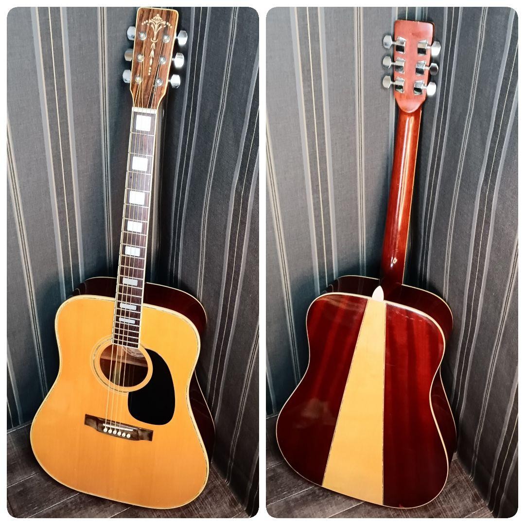 木曾SUZUKI GH-250 Acoustic Guitar Kiso Suzuki GH-250 Natural 1970s Made in