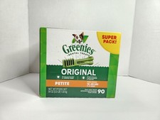 GREENIES. Petite Natural Dental Care Dog Treats, 54 Ounce Pack 90 Treats