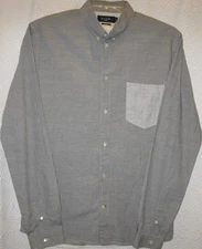 Paul Smith jeans long sleeve tailored fit cotton dress/casual shirt men's medium