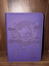 pokemon Laser Engraved Bubble Gengar binder(made To Order)