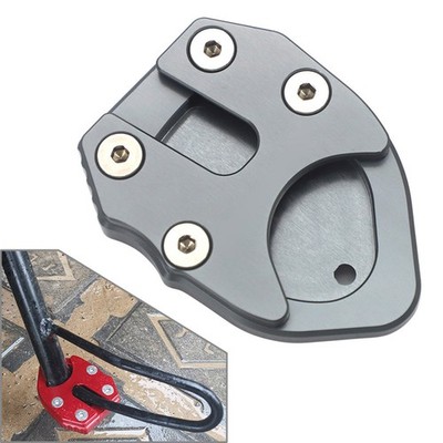 For SYM MAXSYM TL 500 2020 Kickstand Foot Side Stand Extension Pad Grey Plate