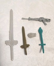 Vintage MMPR Power Rangers Weapons only Lot Used A32