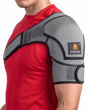 XXL Shoulder Brace for Torn Rotator Cuff AC Joint Pain Relief - Adjustable ...