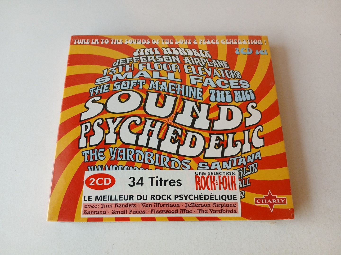 Sounds Psychedelic by Various Artists (CD, 2000) 2 CD SET NEW AND SEALED