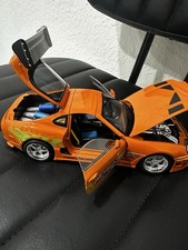 Kyosho 1/18 Fast & Furious Toyota Supra Diecast Miniature Model Car [KYO08975FF]