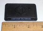 GI Joe Figure Name Plate Display Stand/Base   2008 Cobra Wild Weasel