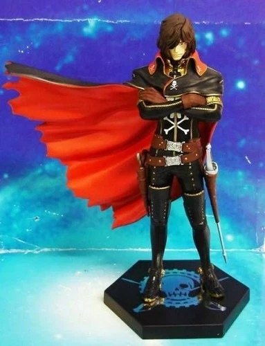 SPACE PIRATE CAPTAIN HARLOCK Jamma Sega 19cm Figure Statue
