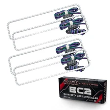 Surface Halo Head Lights LED Add On by Oracle Lighting ColorSHIFT 2278-335