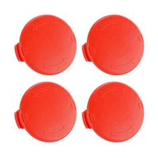 4x Red Spool Cap Cover Fit For Einhell GE CT 18/28 Li TC Lawn Trimmer # TLE-03-1