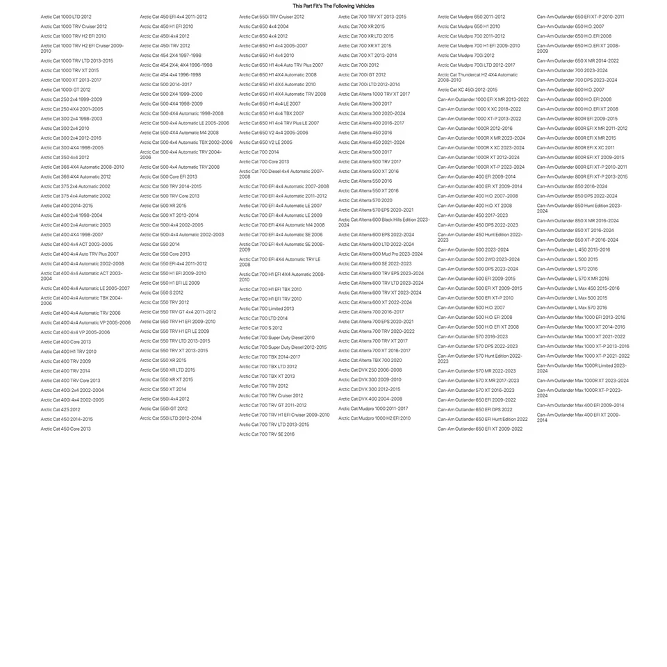 Kit de bocina y señal Tusk ATV con señales de montaje empotrado para ARCTIC CAT 550 XT 2014 Foto 2 de 4