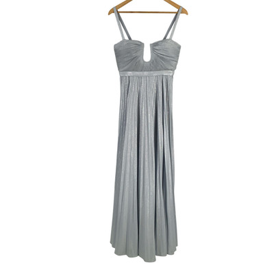 Bcbgmaxazria Women Sleeveless Wired Pleated Gown Dress Clothing Blue 2