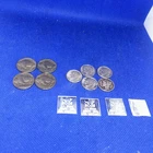 LOT OF 5 90% SILVER DIMES. 4 Roosevelt And 1 Mercury Plus 4 Buffolo Nickels Lot