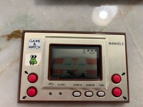 Game & Watch Vintage Manhole 1981 MH-06 Working Condition