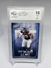 JJ WATT 2018 PANINI MJH EXCLUSIVE #20 - BCCG 10 MINT HOUSTON TEXANS Future HOF