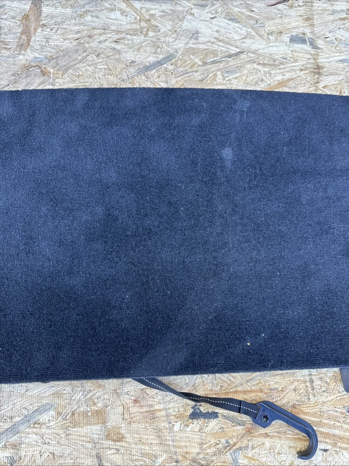 13-19 Mercedes X166 GL450 GLS550 maletero trasero alfombra panel negro OEM Foto 3 de 4