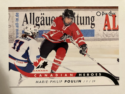 2009-10 O-Pee-Chee OPC Hockey Canadian Heroes #CB-MP Marie-Philip Poulin