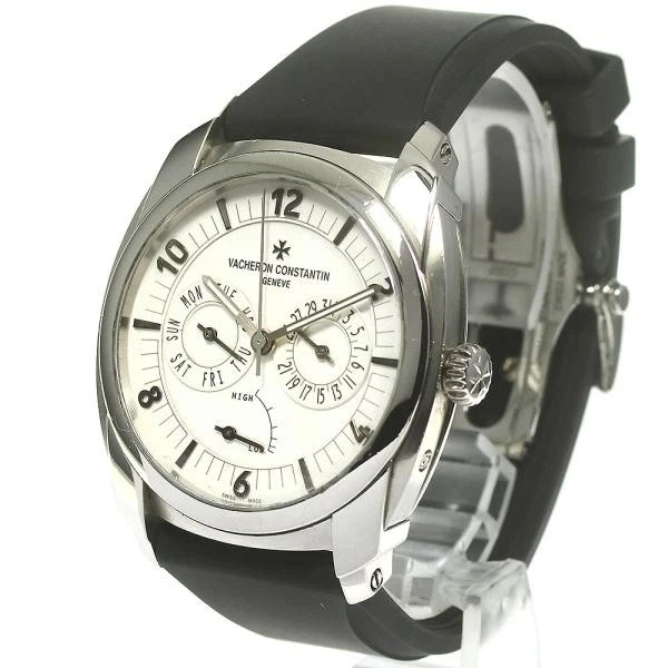 Vacheron Constantin — Vacheron Constantin 85050/1 41mm Rubber Silver Dial Automatic Watch #C16517
