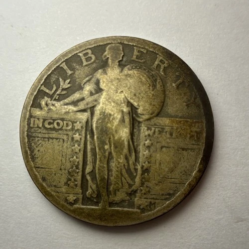 Standing Liberty Quarter DATE UNKNOWN Circulated Uncertified