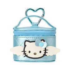 NEW Sanrio Hello Kitty Miniature Quilt Vanity Mini Jewelry Case 3.1"H Hard Shell