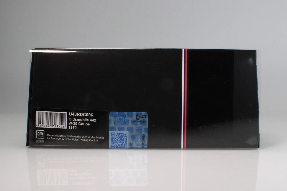 Oldsmobile 442 1968 - negro ébano 1:43 modelos IXO U43RDC006 Foto 4 de 4