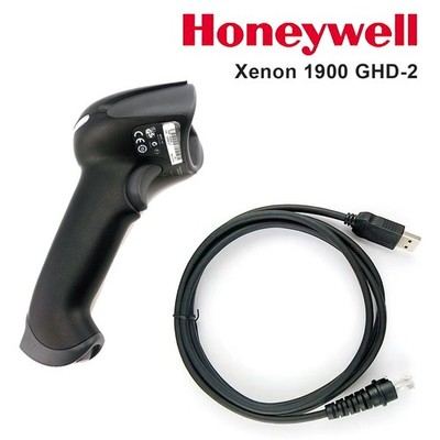 Honeywell Xenon 1900 Corded High Density Barcode Scanner 1900GHD-2 w/USB Cord 