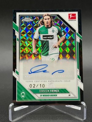 Topps Chrome Bundesliga 25/26 Torsten Frings Legends Auto Black GEO /10