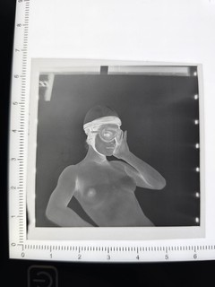 Artistic NUDE Original Photo Negariv No.22 Woman Lady Maid Nude NUDE (6x6)