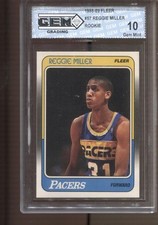 Reggie Miller Rookie Card and Autograph Memorabilia Guide 12