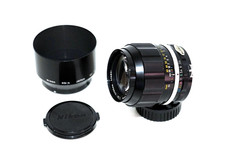 New MINT RARE 1971 Nikon Nikkor-P Auto 105mm f:/2.5 Pre Ai HS-4 TOP