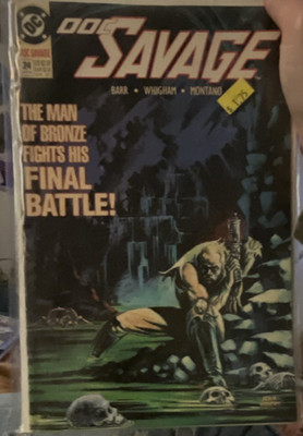 DC Comics Doc Savage #24 Doc Savage Copper Age Color Single Issue Comic Book