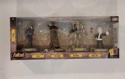 Lucy/Maximus/The Ghoul/Vault Boy Fallout 4-Pack 6'' Posed Figures (NEW SEALED)