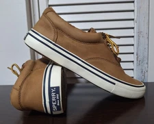Nice Sperry men's Striper II Nautical Waterproof Sneaker US Size-9