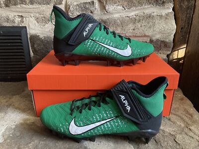 Nike Alpha Menace Pro 2 Mid Football Cleats Pine Green AQ3209-301