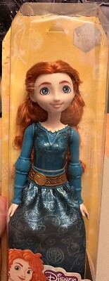Mattel Disney 100 Princess Merida from Brave Posable Doll - New In Box