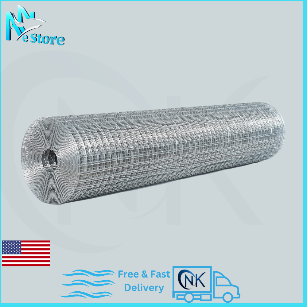 Hardware Cloth 1/2 inch Chicken Wire Mesh Fencing Metal Screen 15.7 in