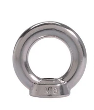Stainless Steel 316 Lifting Eye Nut 3/8" UNC Marine Grade Heavy Duty