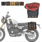 ExMoto Green 16lt Left Bag Kit + Black Frame for Triumph Scrambler 1200