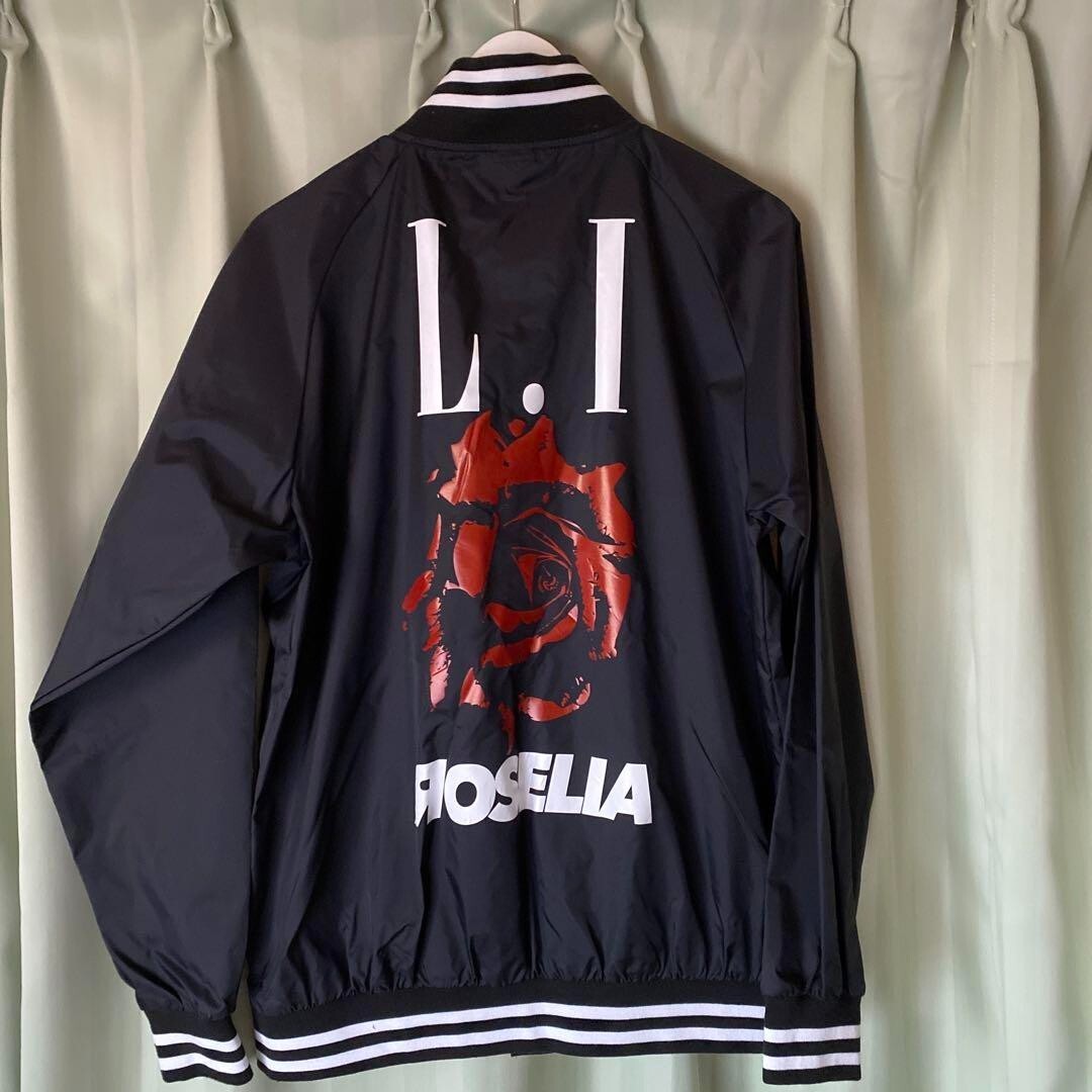 【バンドリ!×ゲキクロ 】RIP DESIGN WORXX×今井リサ　スタジャン Lisa Imai Rip Design Worxx Jacket Black L Size Bang Dream